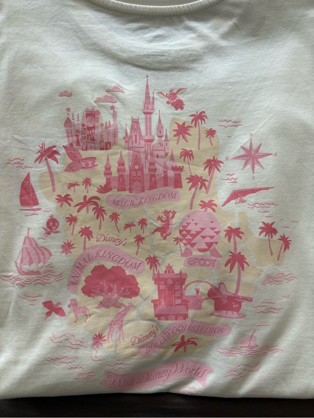 Walt Disney World White women’s Tee